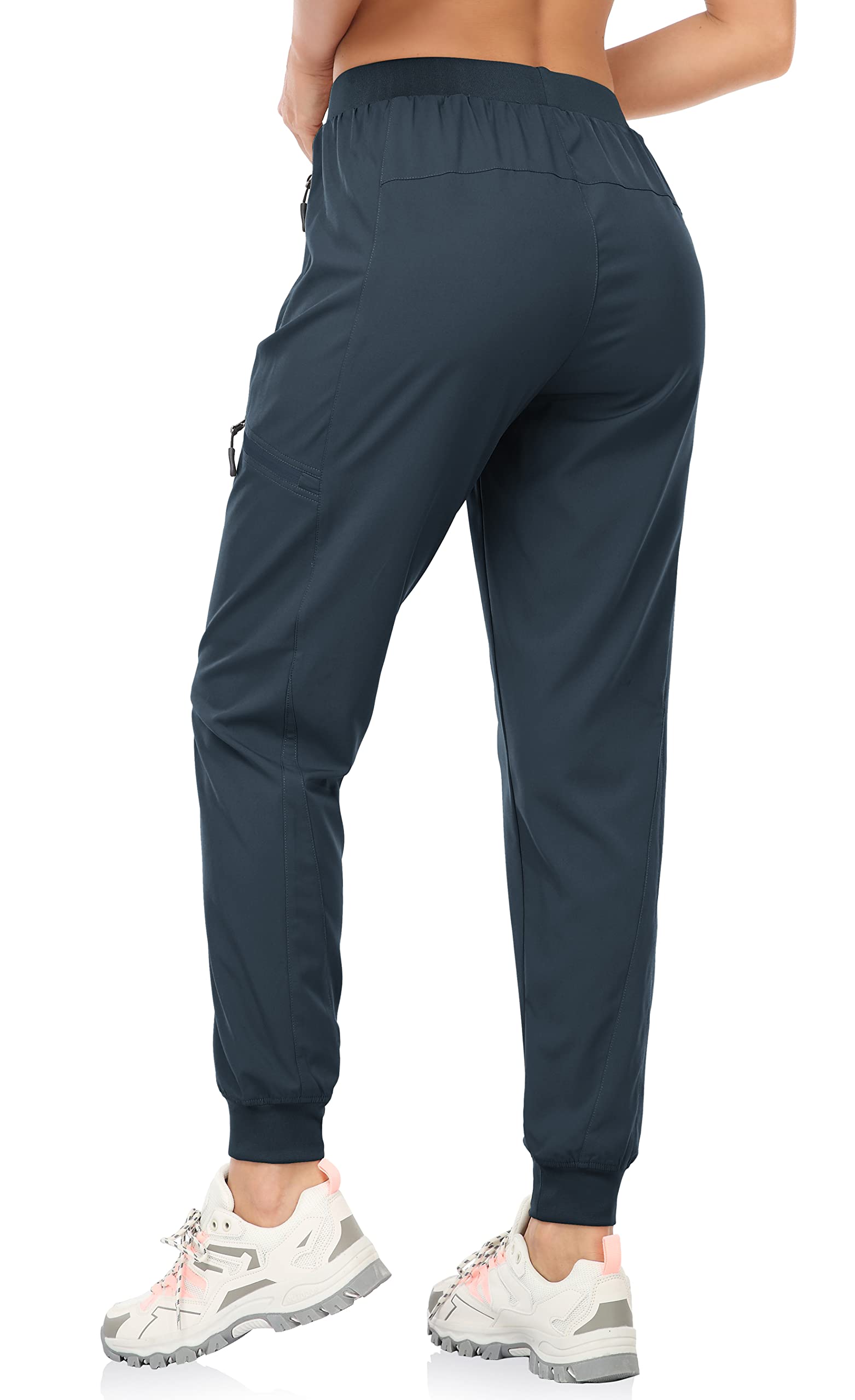 GymBrave Women's Athletic Jogger Pants Running Track Workout Lightweight Quick Dry Jogging Hiking Active Walk Sports Pant